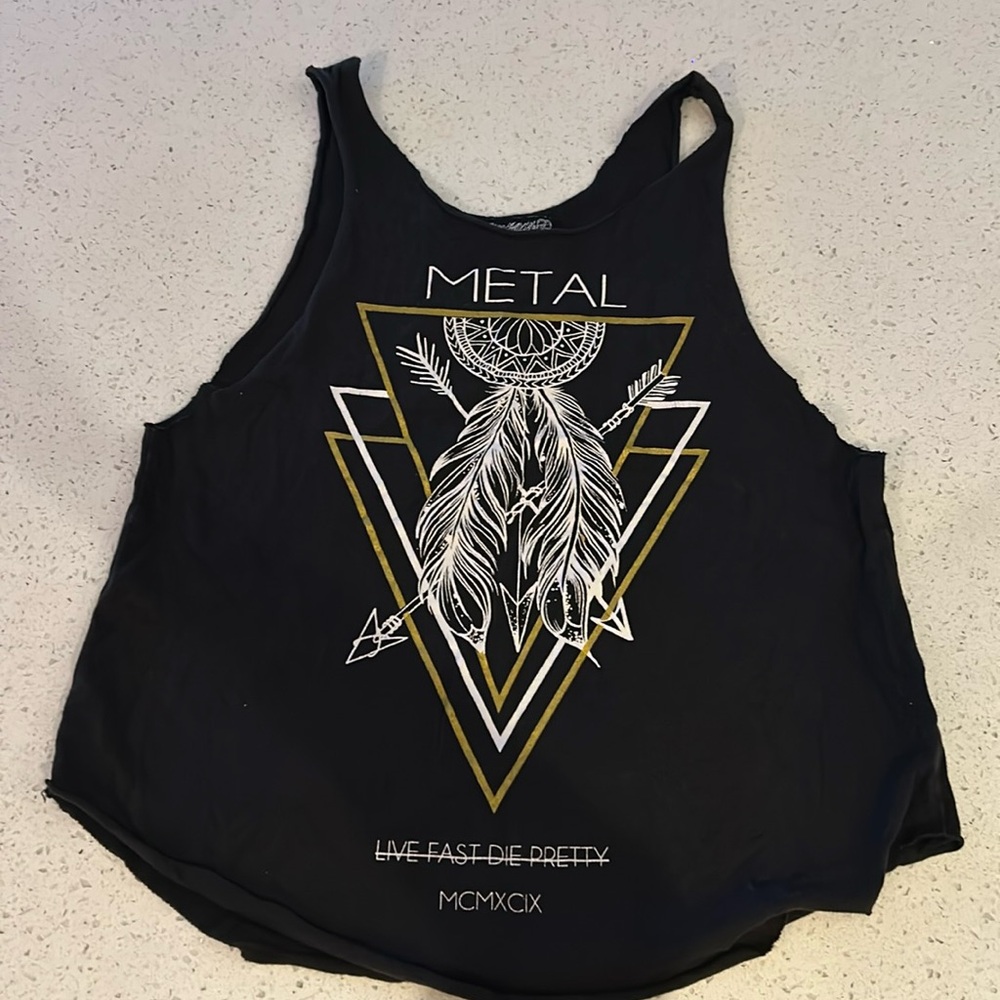 Metal mulisha size S tank